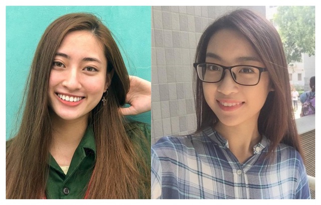 So nhan sắc mặt mộc của Hoa hậu Đỗ Mỹ Linh và Lương Thuỳ Linh - Ảnh 4. So nhan sắc mặt mộc của Hoa hậu Đỗ Mỹ Linh và Lương Thuỳ Linh - Ảnh 4.
