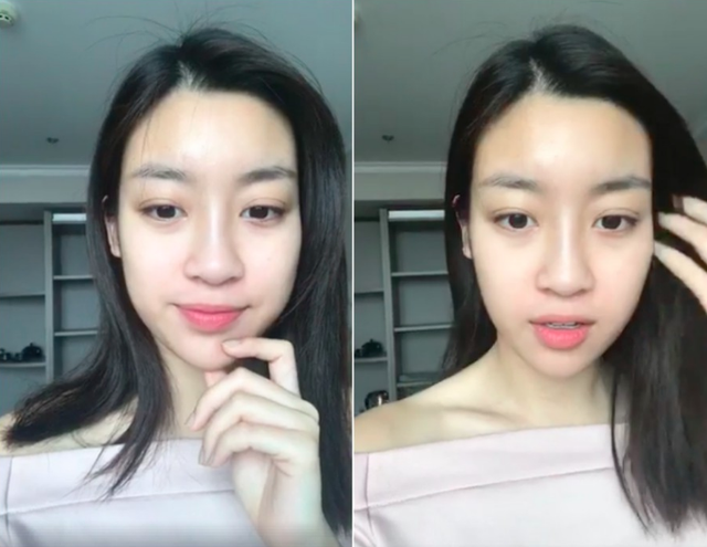 So nhan sắc mặt mộc của Hoa hậu Đỗ Mỹ Linh và Lương Thuỳ Linh - Ảnh 5. So nhan sắc mặt mộc của Hoa hậu Đỗ Mỹ Linh và Lương Thuỳ Linh - Ảnh 5.