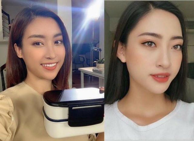 So nhan sắc mặt mộc của Hoa hậu Đỗ Mỹ Linh và Lương Thuỳ Linh - Ảnh 10. So nhan sắc mặt mộc của Hoa hậu Đỗ Mỹ Linh và Lương Thuỳ Linh - Ảnh 10.