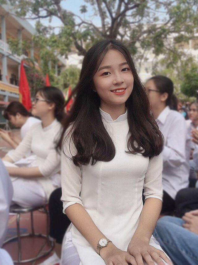Đọ sắc dàn hot girl học đường trong ngày khai giảng - Ảnh 6.