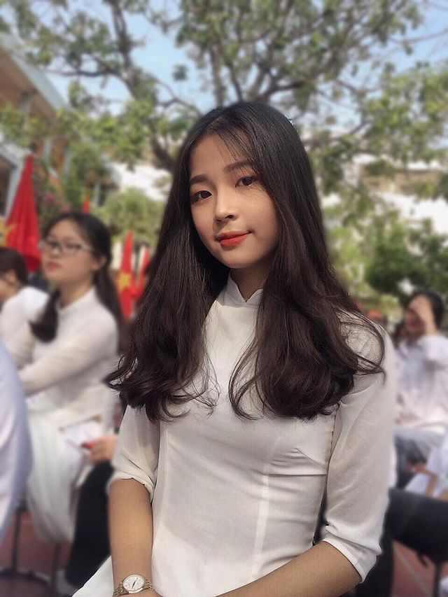 Đọ sắc dàn hot girl học đường trong ngày khai giảng - Ảnh 8.