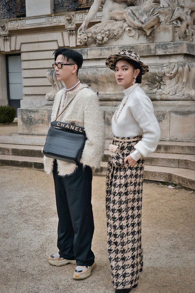 Châu Bùi, Khánh Linh: 2 fashionista Việt ghi dấu ấn tại thánh địa thời trang Paris, Milan - Ảnh 4.