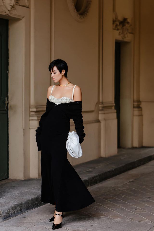 Châu Bùi, Khánh Linh: 2 fashionista Việt ghi dấu ấn tại thánh địa thời trang Paris, Milan - Ảnh 9.
