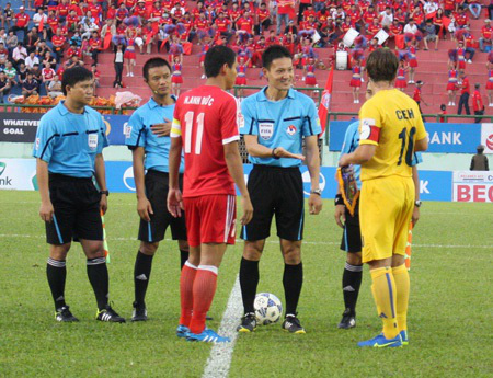 Trọng tài trận U23 Việt Nam và U23 Jordan từng bắt chính ở V.League - Ảnh 1.