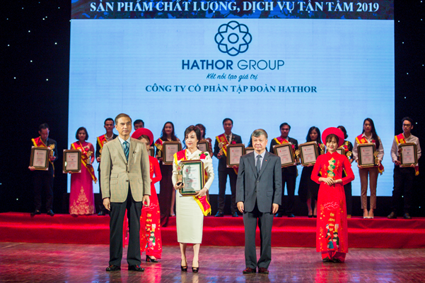 Hathor Group nhận giải “Top 10 thương hiệu tin cậy, sản phẩm chất lượng, dịch vụ tận tâm” - Ảnh 1.