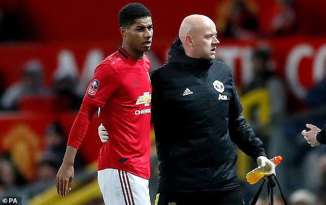 Rashford chấn thương, nguy cơ lỡ trận Derby nước Anh - Ảnh 1.