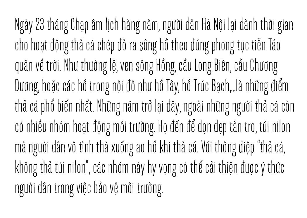 “Thả cá, không thả túi nilon!” - Ảnh 1.