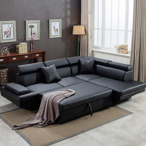 Làm mới phòng khách bằng ghế sofa giường - Ảnh 4.