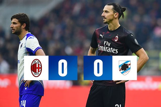 AC Milan 0-0 Sampdoria: Màn ra mắt chưa trọn vẹn của Ibra - Ảnh 3.