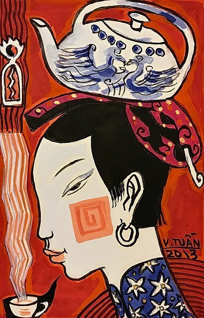 Talk c&ugrave;ng họa sĩ Vũ Đ&igrave;nh Tuấn với chủ đề Đẹp - Xấu trong nghệ thuật tạo h&igrave;nh - Ảnh 3.