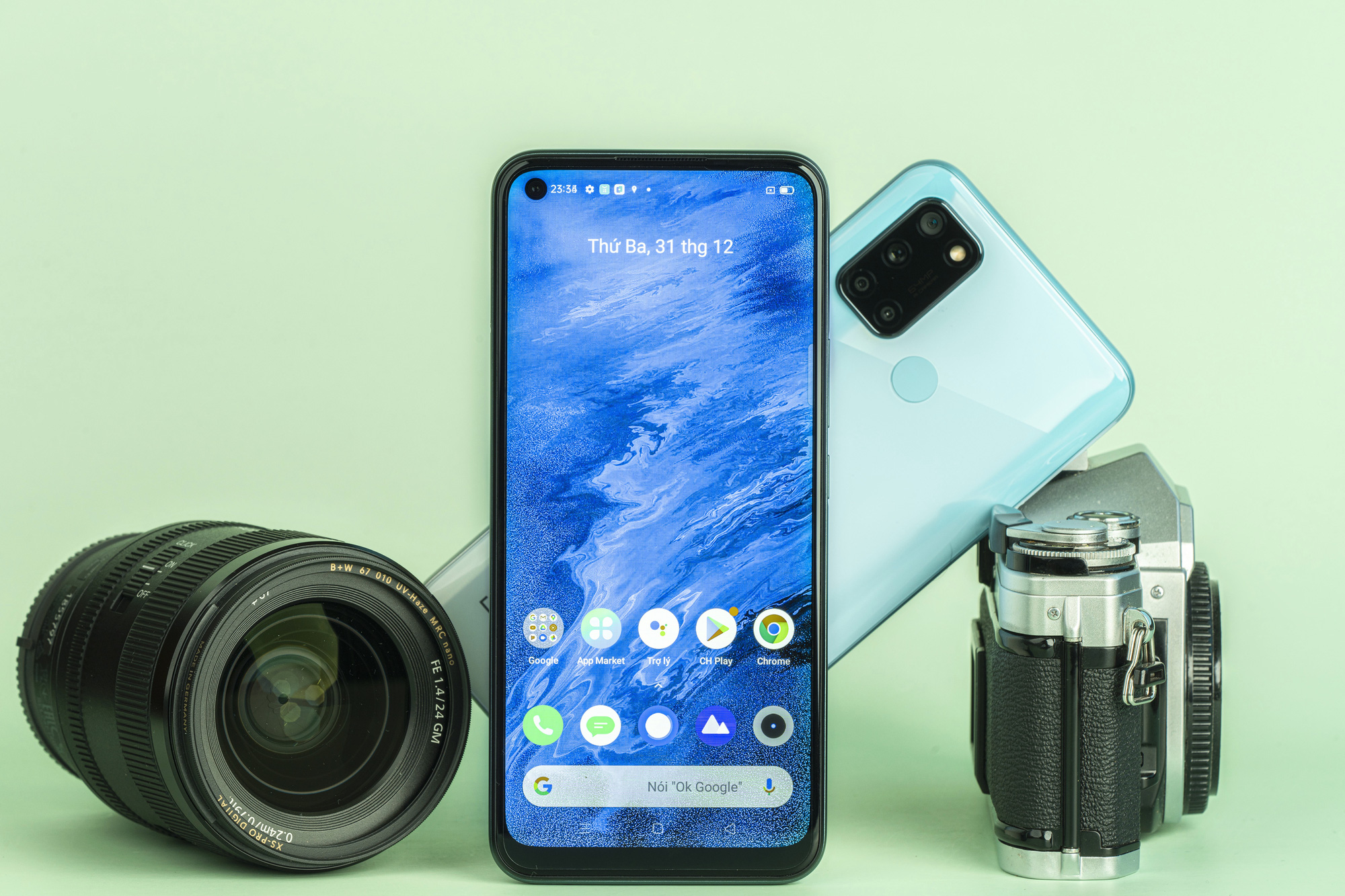 Cận cảnh Realme 7i: Màn hình 90Hz, camera AI 64MP, RAM 8GB, pin 5000mAh ...