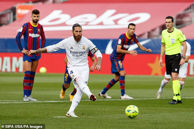 Barcelona 1-3 Real Madrid: El Clasico đầy kịch tính (Vòng 7 La Liga 2020/21) - Ảnh 4.