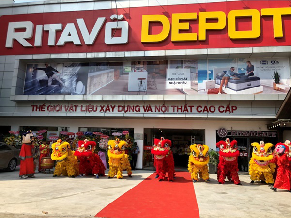 RitaVõ tái thiết lập hệ thống Trung tâm Vật liệu xây dựng - Nội thất RitaVõ Depot - Ảnh 1. RitaVõ tái thiết lập hệ thống Trung tâm Vật liệu xây dựng - Nội thất RitaVõ Depot - Ảnh 1.