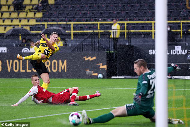 Dortmund 4-0 Freiburg: Haaland lập cú đúp, Dortmund thắng nhàn Freiburg (Vòng 3 Bundesliga 2020/21) - Ảnh 2.