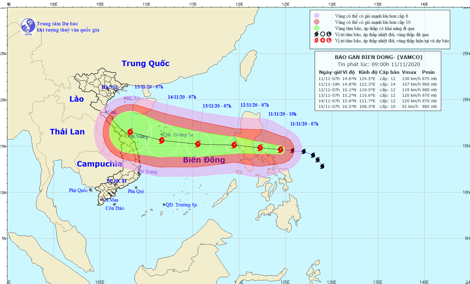 Bão Vamco cách đảo Luzon 300km, giật cấp 15 - Ảnh 1. Bão Vamco cách đảo Luzon 300km, giật cấp 15 - Ảnh 1.