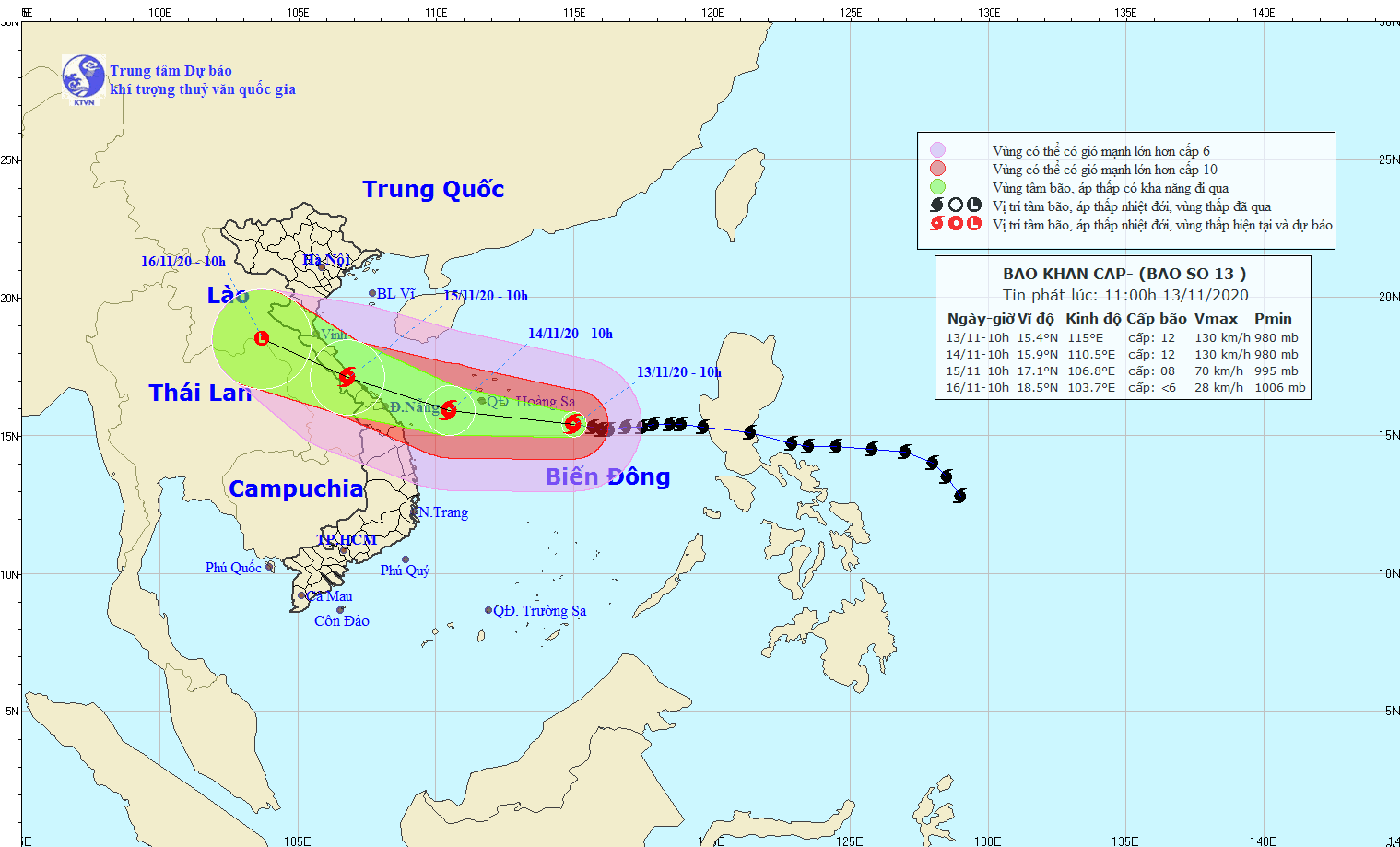 Bão số 13 rất khó dự báo, triển khai ứng phó với mức độ cao nhất - Ảnh 2.