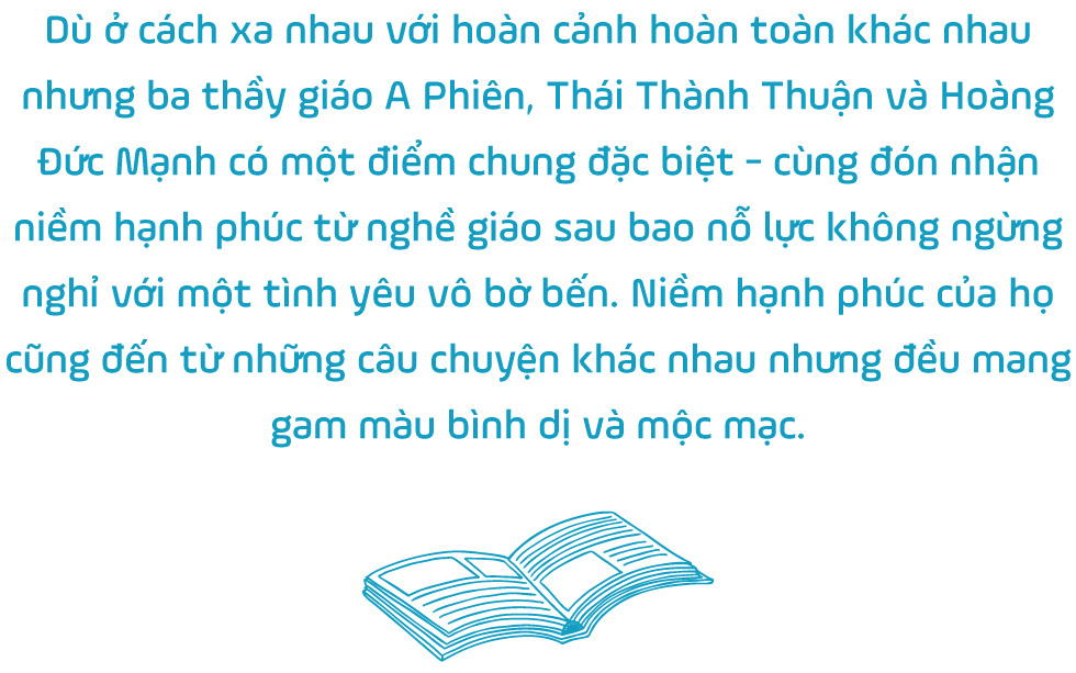 Ba người thầy đặc biệt... - Ảnh 1.