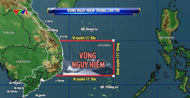 Bão số 12 mạnh lên vào tối 9/11, tàu thuyền vùng nguy hiểm đều chịu tác động - Ảnh 1.