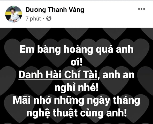 Các nghệ sĩ Việt bàng hoàng trước tin danh hài Chí Tài qua đời - Ảnh 2.