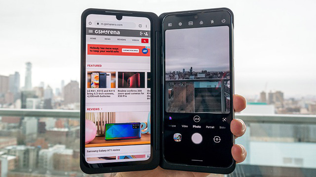 LG ra mắt smartphone 5G, có thể quay video 8K, gập mở như Galaxy Fold - Ảnh 4.