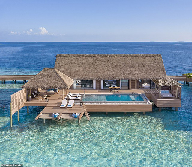 Những “mảnh thiên đường bé nhỏ riêng” tại Maldives - Ảnh 1. Những “mảnh thiên đường bé nhỏ riêng” tại Maldives - Ảnh 1.