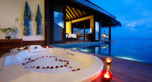 Những “mảnh thiên đường bé nhỏ riêng” tại Maldives - Ảnh 3. Những “mảnh thiên đường bé nhỏ riêng” tại Maldives - Ảnh 3.