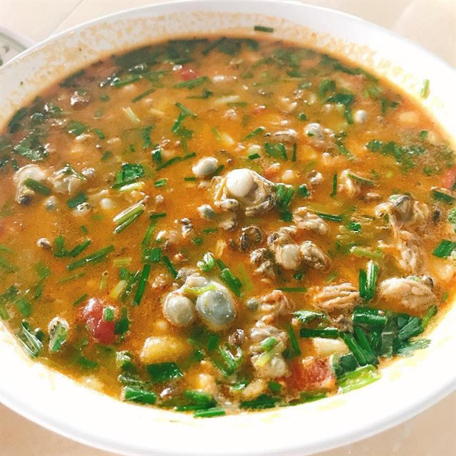 A bowl of chao hau is not only tasty but also rich in nutrition. 