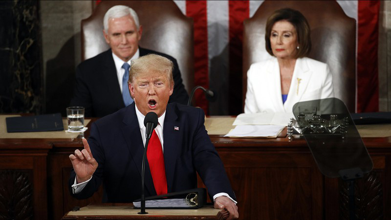 Tổng thống Trump đọc Thông điệp Liên bang nhấn mạnh sự trở lại của nước Mỹ  vĩ đại