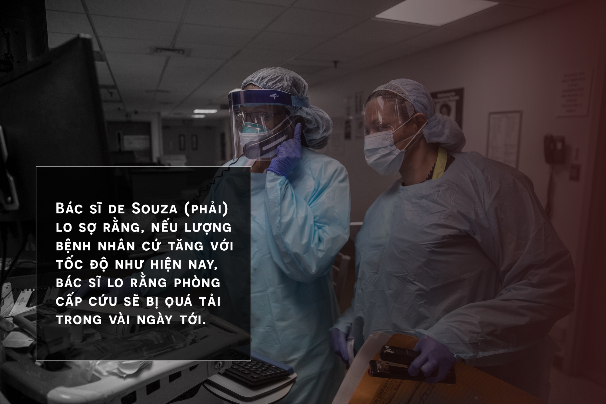 Bên trong một bệnh viện tại “tâm dịch” New York: “Chúng tôi đang đối mặt với thảm họa!” - Ảnh 7.