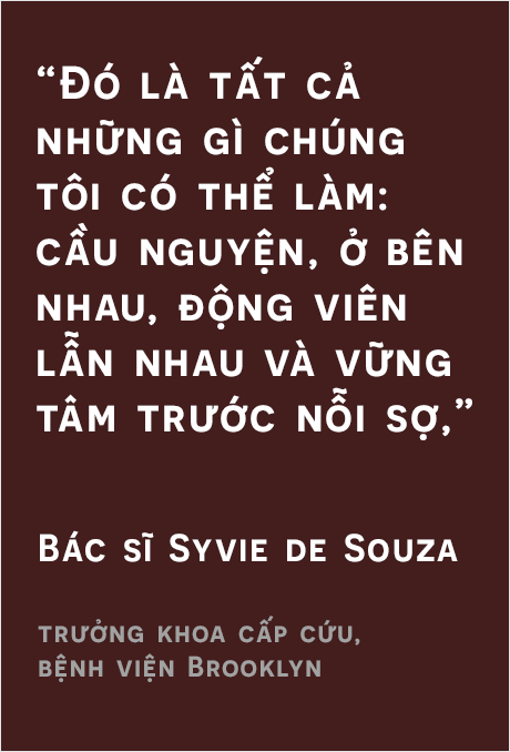 Bên trong một bệnh viện tại “tâm dịch” New York: “Chúng tôi đang đối mặt với thảm họa!” - Ảnh 5.