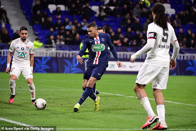 Lyon 1-5 PSG: Mbappe lập hat-trick, PSG vào chung kết Cúp Quốc gia Pháp - Ảnh 3.