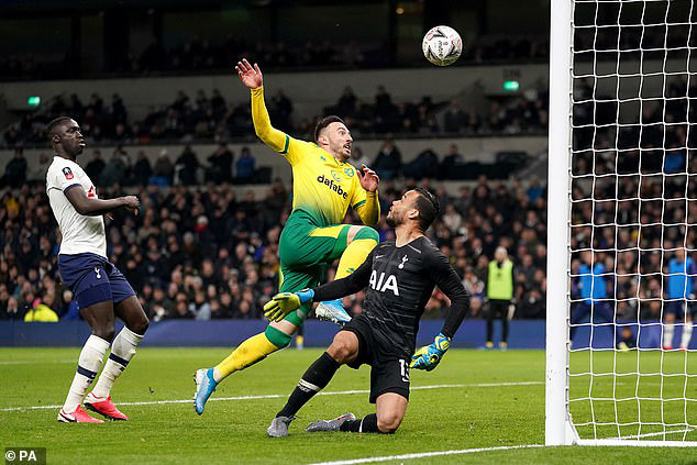 Tottenham 1-1 (pen: 2-3) Norwich City: Tottenham dừng bước tại FA Cup sau loạt luân lưu - Ảnh 3.