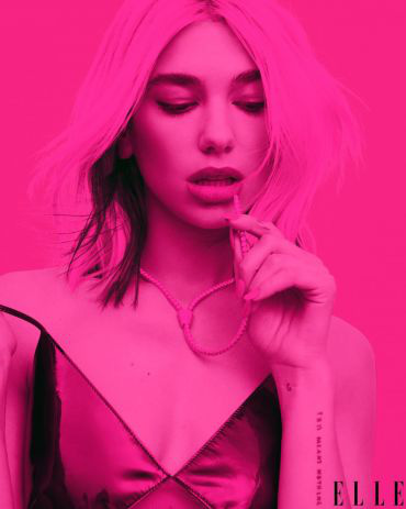 Dua Lipa gợi cảm trên Elle Mỹ - Ảnh 3.