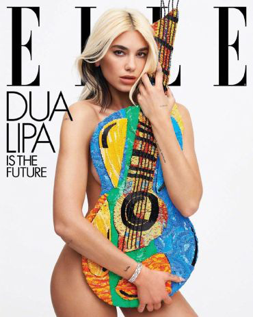 Dua Lipa gợi cảm trên Elle Mỹ - Ảnh 11.