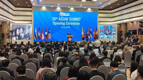 
 This is the first time ASEAN leaders have held the summit in the online format
