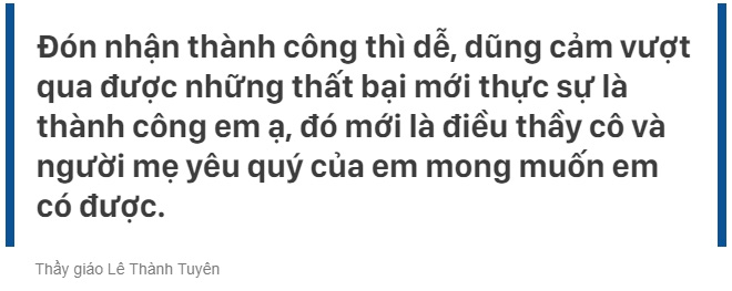 Thầy Hiệu trưởng gây sốt với bức thư gửi nữ sinh trượt giải học sinh giỏi - Ảnh 1.