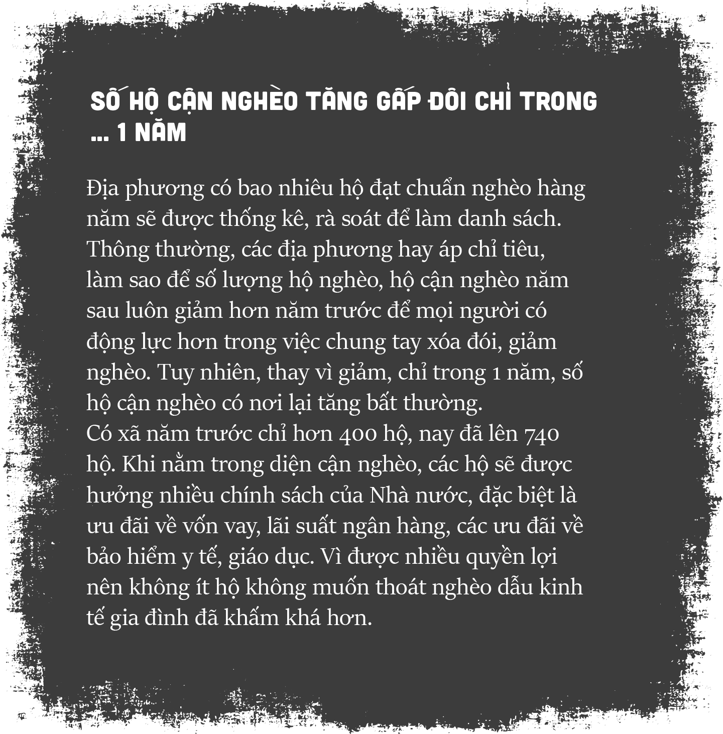 “Loạn” hộ nghèo, cận nghèo: Đang yên đang lành thì tiền hỗ trợ COVID-19 đến… - Ảnh 9.