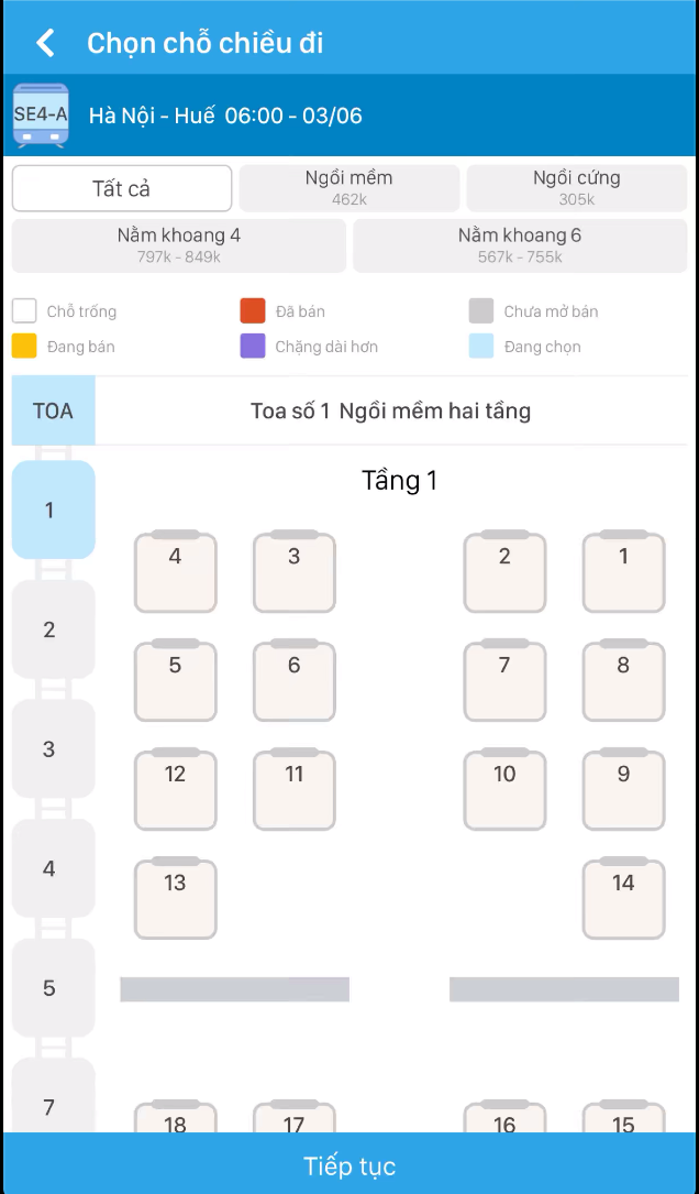 Triển khai ứng dụng mua vé tàu trực tuyến trên điện thoại từ 15/7 - Ảnh 1.