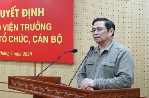 Viện Khoa học tổ chức, cán bộ có 3 tân Phó Viện trưởng - Ảnh 1.