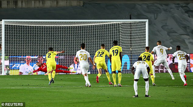 Real Madrid 2-1 Villarreal: Chức vô địch thứ 34! (Vòng 37 La Liga) - Ảnh 3.