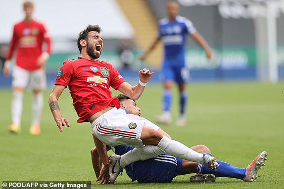 Leicester City 0-2 Man Utd: Fernandes tỏa sáng, Quỷ đỏ giành suất dự Champions League - Ảnh 2.