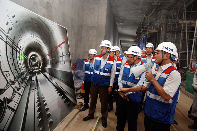 Chờ chuyên gia Nhật, nhà thầu metro Bến Thành - Suối Tiên lo chậm tiến độ - Ảnh 1.