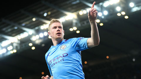 Kevin De Bruyne nhận giải cầu thủ xuất sắc nhất Ngoại hạng Anh - Ảnh 1.