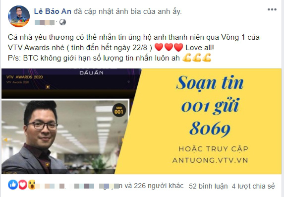 Dàn nam MC, BTV chạy đua kêu gọi bình chọn tại VTV Awards 2020 - Ảnh 8.