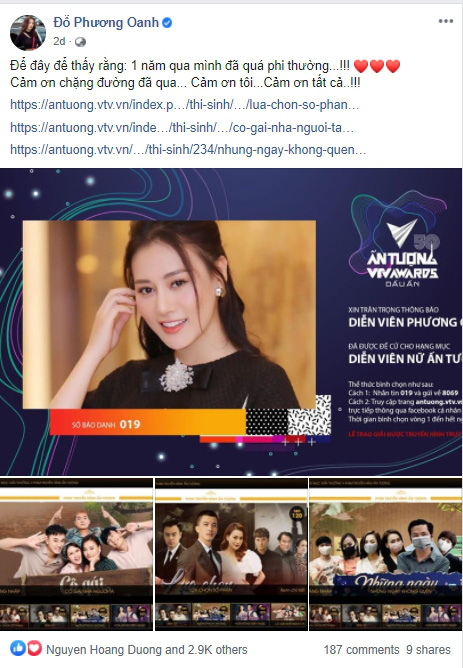 Giai đoạn nước rút, loạt diễn viên kêu gọi bình chọn tại VTV Awards 2020 - Ảnh 5.