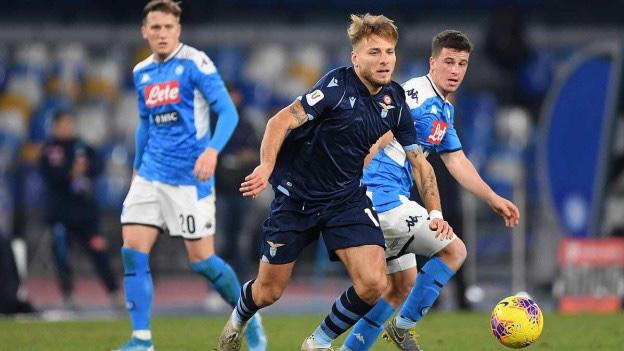 Napoli 3-1 Lazio: Immobile giành Vua phá lưới (Vòng 38 Serie A) - Ảnh 1.