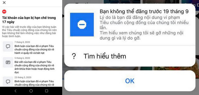 Nhiều người dùng Facebook tại Việt Nam bị khóa tài khoản không rõ lý do - Ảnh 1.