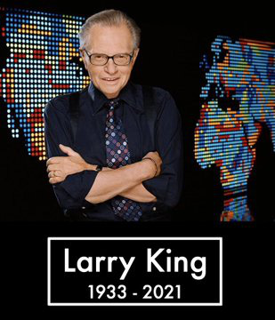 Huyền thoại Larry King qua đời vì Covid-19, sao thế giới đau buồn - Ảnh 2.