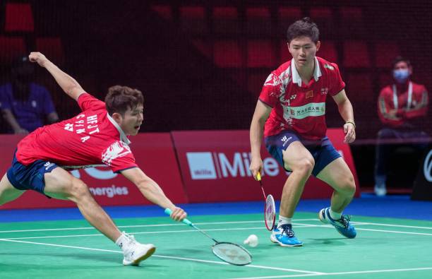 Xác định các cặp đấu tứ kết giải cầu lông Thomas Cup - Ảnh 1.