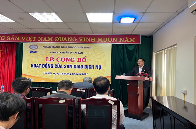 VAMC chính thức đưa vào hoạt động sàn giao dịch nợ - Ảnh 1.